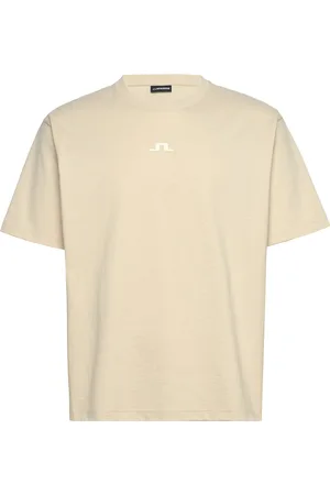 J Lindeberg Tjorn Bridge T-Shirt Tops T-Kortærmet Skjorte Cream