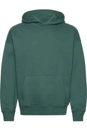 Abercrombie & Fitch Anf Mens Sweatshirts Tops Sweatshirts & Hoodies Hoodies Green