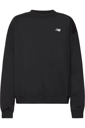 New Balance Athletics Club Crew Sport Sport Clothing Sport Sweatshirts & Hoodies Sport Sweatshirts Black