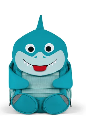 Affenzahn Large Friend Shark Accessories Bags Backpacks Blue