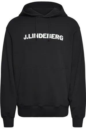 J Lindeberg Callan Hoodie Tops Sweatshirts & Hoodies Hoodies Black