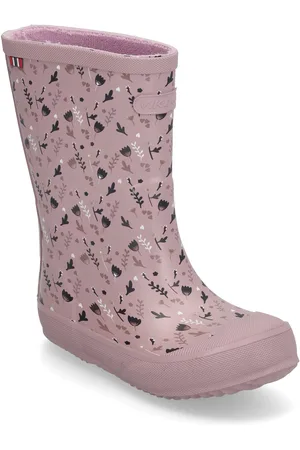 Viking Indie Print Shoes Rubberboots High Rubberboots Purple