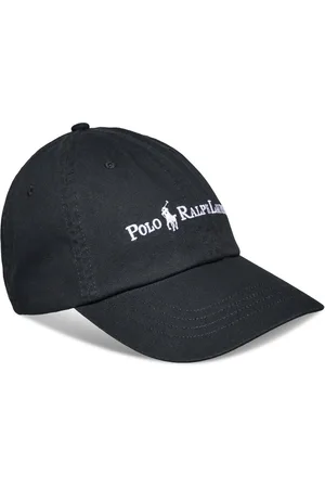 Ralph Lauren Cotton Twill Ball Cap Accessories Headwear Caps Black