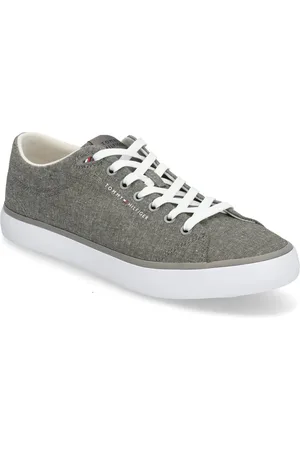 Tommy Hilfiger Th Hi Vulc Low Core Chambray Low-top Sneakers Grey