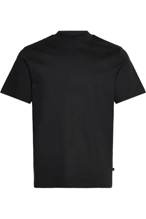 J Lindeberg Ace Mock Neck T-Shirt Tops T-Kortærmet Skjorte Black