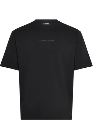 J Lindeberg Hale Heavy Logo T-Shirt Tops T-Kortærmet Skjorte Black