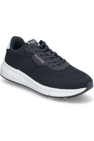 Tommy Hilfiger Lightweight Rwb Knit Low-top Sneakers Navy