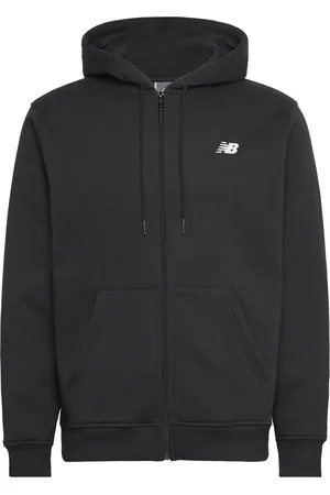 New Balance Sport Core Brushed Full Zip Hoodie Sport Men Sport Clothing Sport Sweatshirts & Hoodies Sport Hoodies Black