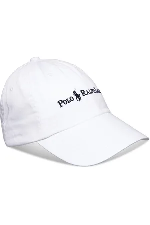 Ralph Lauren Cotton Twill Ball Cap Accessories Headwear Caps White
