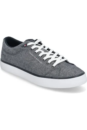 Tommy Hilfiger Th Hi Vulc Low Core Chambray Low-top Sneakers Navy