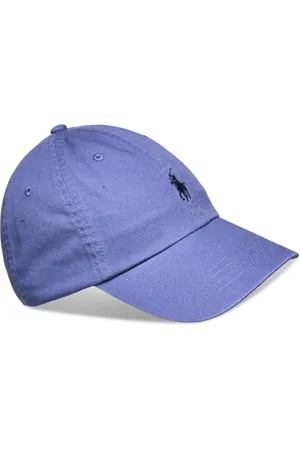 Ralph Lauren Cotton Chino Ball Cap Designers Headwear Caps Blue