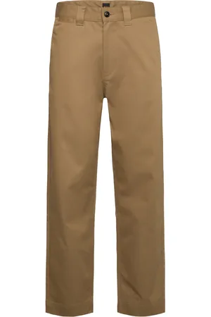 HUGO BOSS Chino-Straight Bottoms Trousers Chinos Beige