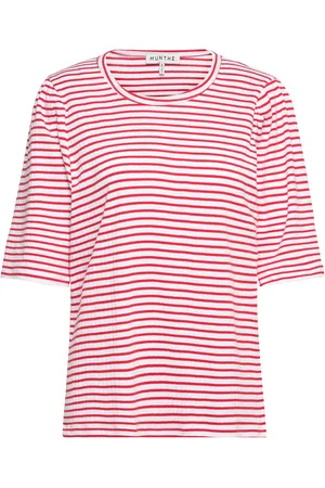 Munthe Jikolaz Tops T-shirts & Tops Short-sleeved Red