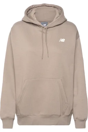 New Balance Athletics Club Oh Hoodie Sport Sport Clothing Sport Sweatshirts & Hoodies Sport Hoodies Beige