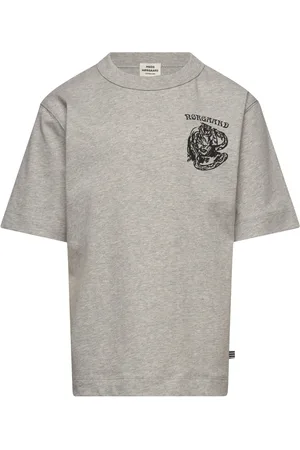 Mads Norgaard Dry Single Theo Tee Tops T-Kortærmet Skjorte Grey
