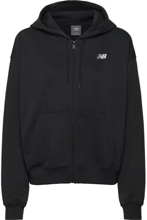 New Balance Sport Essentials French Terry Full Zip Sport Sport Clothing Sport Sweatshirts & Hoodies Sport Hoodies Black