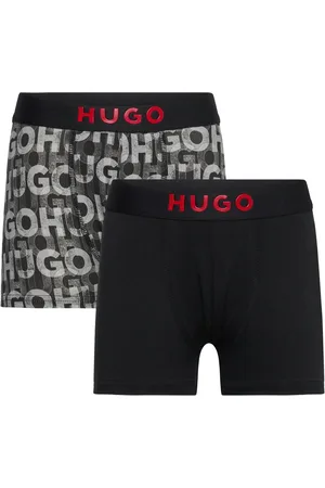 HUGO BOSS Set Of 2 Boxer Shorts Night & Underwear Underwear Underpants Black