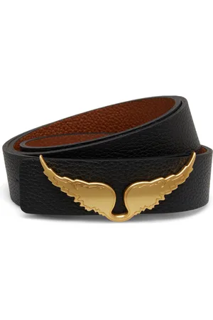 Zadig & Voltaire Rock Reversible 30Mm Designers Belts Black