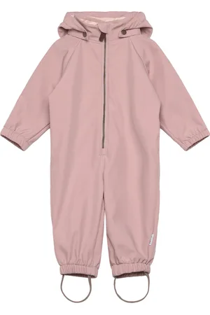 Mini A Ture Matarno Spring Softshell Suit. Grs Outerwear Coveralls Softshell Coveralls Pink