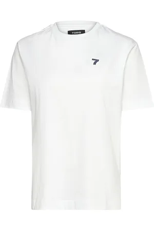 7 DAYS ACTIVE Organic Fitted Tee Sport Women Sport Clothing Sports Tops & T-shirts Sport T-Skjorte White