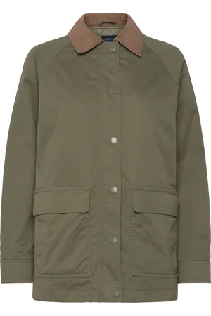 Lexington Classic Cotton Country Jacket Outerwear Jackets Utility Jackets Khaki Green