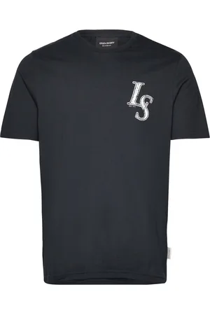 Lyle & Scott Emblem T-Shirt Tops T-Kortærmet Skjorte Navy