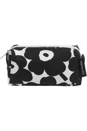 Marimekko Tiise Mini Unikko Toilettaske Black