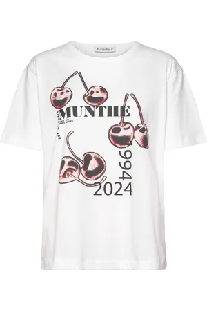 Munthe Felita Tops T-shirts & Tops Short-sleeved White