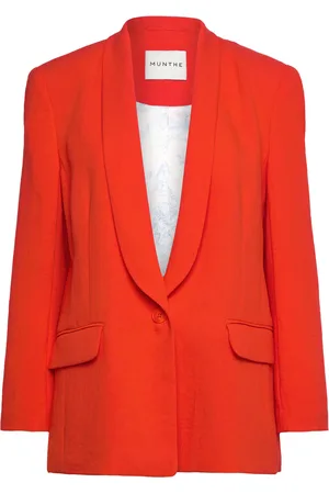 Munthe Kliomi Blazers Single Breasted Blazers Red