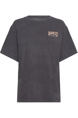 Roxy Sunnyover Optic Wash Sport Women Sport Clothing Sports Tops & T-shirts Sport T-Skjorte Grey