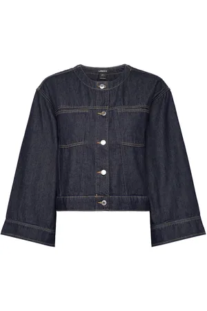 Lindex Jacket Biona Jakke Denimjakke Navy