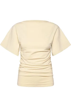 DAY Birger et Mikkelsen Cosette - Modern Interlock Tops T-shirts & Tops Short-sleeved Yellow
