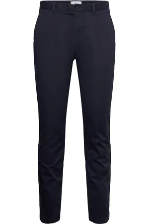 Reiss Pitch Bottoms Trousers Chinos Navy