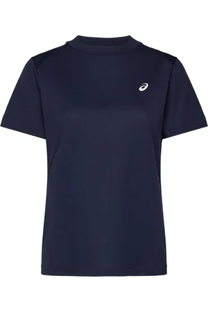 Asics Court Ss Top Sport Women Sport Clothing Sports Tops & T-shirts Sport T-Skjorte Navy