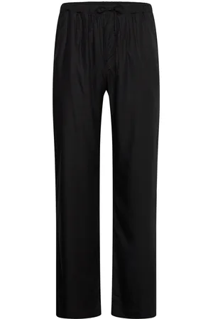 Lexington Pyjama Lyocell Pant Bottoms Trousers Casual Black