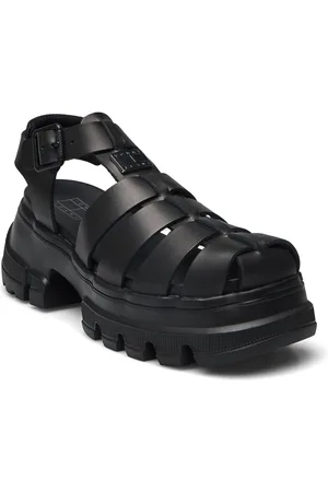 Tommy Hilfiger Tjw Fisherman Sandal Shoes Summer Shoes Platform Sandals Black