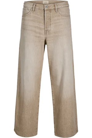 JACK & JONES Jjidave Jjcooper Jos 225 Bottoms Jeans Relaxed Beige Jack & J S