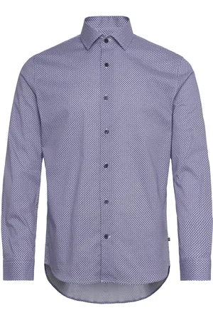 Matinique Matrostol Be Tops Shirts Pattern Shirts Navy