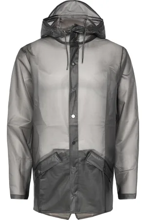 Rains Jacket W3 Outerwear Rainwear Rain Coats Grey