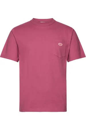 Armor.lux Basic Pocket T-Shirt Héritage Tops T-Kortærmet Skjorte Red