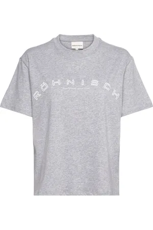 Röhnisch Legacy Cotton Tee Sport Sport Clothing Sports Tops & T-shirts Sport T-Skjorte Grey