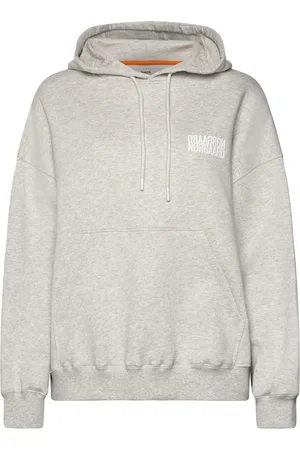 Mads Norgaard Organic Sweat Atlas Hoodie Tops Sweatshirts & Hoodies Hoodies Grey