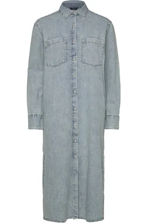 Lindex Dress Selen Dresses Jeans Dresses Blue