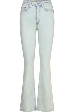 Weekday Curve High Flared Jeans Bottoms Jeans Flares Blue