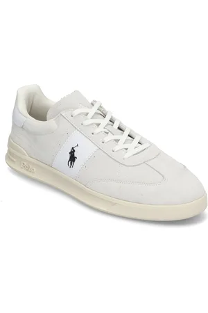 Ralph Lauren Heritage Aera Suede Sneaker Low-top Sneakers White