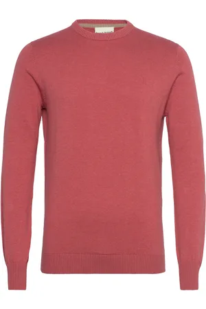 Bruun & Stengade Bs Jupiter Regular Fit Knitwear Tops Knitwear Round Necks Red