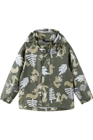 Reima Raincoat, Vesi Sport Rainwear Jackets Khaki Green