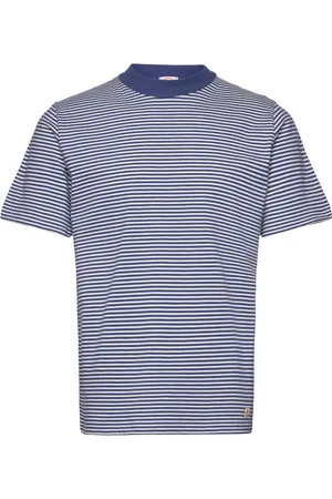 Armor.lux T-Shirt Héritage Tops T-Kortærmet Skjorte Blue