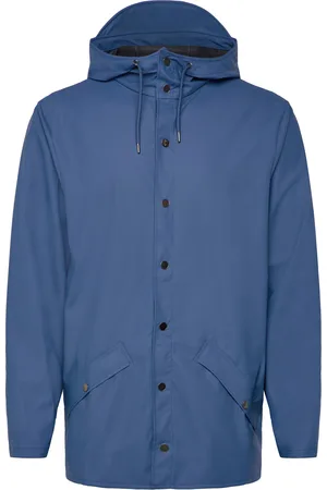Rains Jacket W3 Outerwear Rainwear Rain Coats Blue