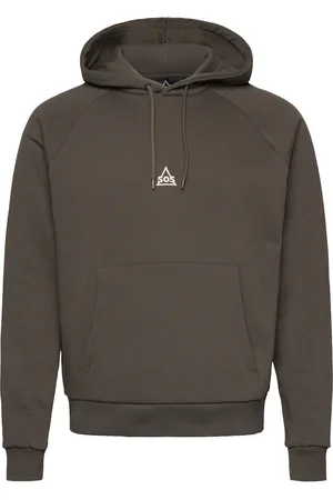 SOS Majella M Sweat Hoodie Sport Men Sport Clothing Sport Sweatshirts & Hoodies Sport Hoodies Brown